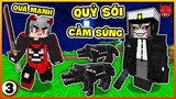 Minecraft Thanh Gươm Diệt Quỷ tập luyện 3 : Quỷ Sói nạm súng quá mất mặt dạy