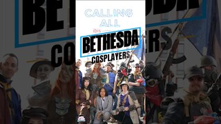 ⚠️ ATTENTION Bethesda Cosplayers! 👀 Amazing Fallout and Skyrim cosplay at Comic Con #shorts