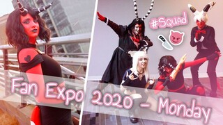 HELLUVA BOSS SQUAD UP! 🔥 Fan Expo Vancouver 2020 - Monday | AnyaPanda Vlogs