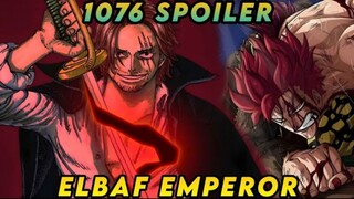 one Piece Spoiler 1076: Matindi galawan ni Shanks. Elbaf emperor.