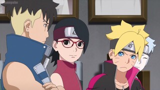 Kawaki Became A Shinobi And Teases Boruto In Front Of Sarada And Naruto