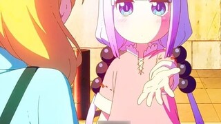 The most amazing dragon posture, it exploded directly, Kanna is so cute
