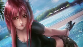 Dead or Alive 6 karakter wanita (semua) menghancurkan video demo pemogokan kritis, rasa pemogokan ya