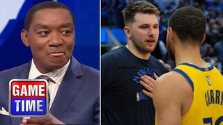 NBA GameTime admit Luka and Mavericks have no chance of beating Steph and Warriors in this series