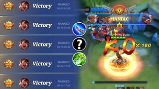 TRY MY CHOU SECRET BUILD FOR AUTO WIN IN RANK GAME! 😱(One shot build like Braxy?) - MLBB