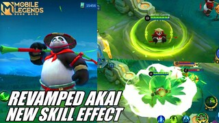 AKAI REVAMP NEW SKILLS AND NEW EFFECT!! - MOBILE LEGENDS UPDATE