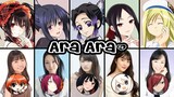Top Ara Ara Voice Actors & Same Voice in Anime Characters Roles | あらあら 声優 [Kurumi | Akeno | Shinobu]