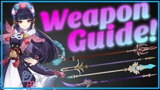 Complete Yunjin Weapons Guide! | Genshin Impact