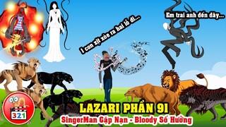 Câu Chuyện Lazari Phần 91: SingerMan Gặp Nạn Thú Dữ Răng Dài Vây Bắt - Bloody Painter Số Hưởng