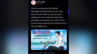 Mihawk..🥶 onepiece anime fyp fy foryoupage animeforyou animetiktok viral mihawk shanks zoro shichib