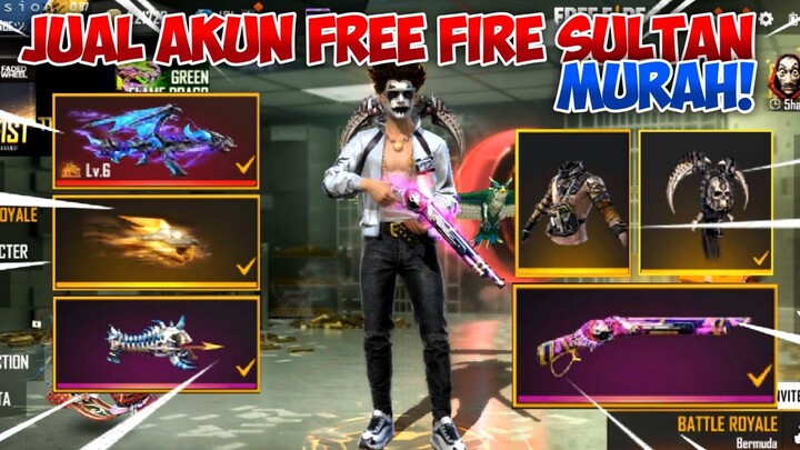 JUAL AKUN FREE FIRE SULTAN MURAH - PART 94