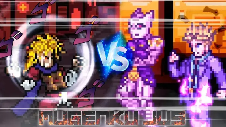 Dio Phantom Blood vs Kira Yoshikage [Jojo's Bizarre Adventure] ANIME MUGEN JUS