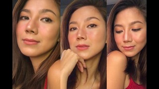 DRUNK BLUSH + GLOWY BRONZE MAKE UP // Philippines