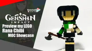 Preview my LEGO Rana Chibi from Genshin Impact | Somchai Ud