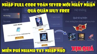 GiftCode Liên Quân | Nhập Code Liên Quân Mới Nhất Ngày 17 Tháng 7 Nhận Quà Cực Ngon Toàn Sever