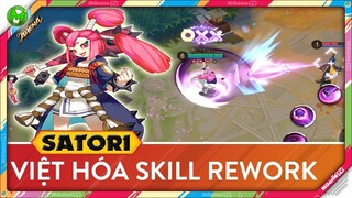 Onmyoji Arena | Việt hóa skill mới được rework của Satori bản chuẩn, siêu sao bóng chày