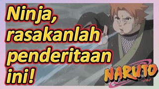 Ninja, rasakanlah penderitaan ini!