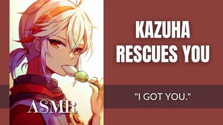 Kazuha rescues you - Kazuha x listener - Genshin Impact asmr