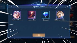 EVENT GRATIS DIAMOND, SKIN LIGHTBORN & SPAWN GRATIS PADA EVENT MOONTON  | MOBILE LEGENDS BANG BANG