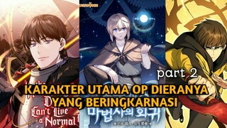 Manhwa dengan Karakter Utama MC Overpower yang Bereinkarnasi PART 2