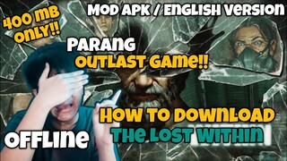 LOST WITHIN | How to download Lost Within | English Version ( Totorial + Gameplay ) BrenanVlogs