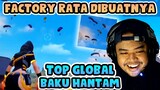 SANGAR!! TOP GLOBAL PUKULAN, TURUN FACTORY PASTI DI RATAKAN!! | Free Fire Indonesia