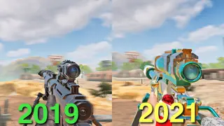 CODM Evolution of DLQ33 Sniper 2019-2021