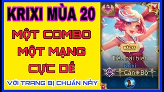 Krixi Liên Quân | Cách Lên đồ, Bảng ngọc Krixi mùa 20 mạnh nhất 1 combo 1 mạng - HD GAME 76