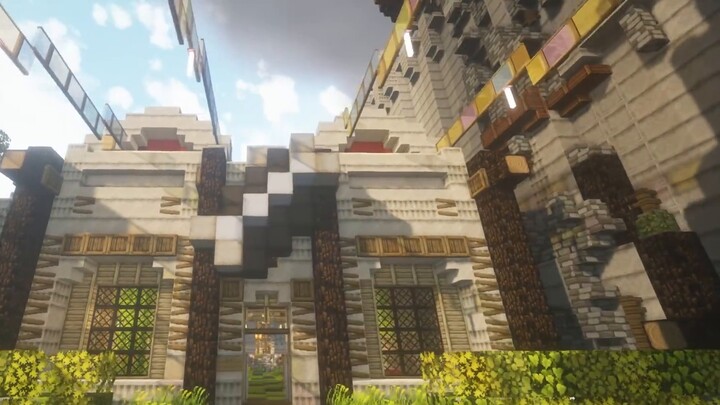 [Minecraft Sword Art Online] Level 1 Starting Town Update Preview