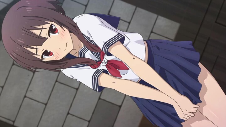 【中文/Suqing】Megumi's sailor suit reward! Junior High School Girl Confession Kazuma! This cosplay is r