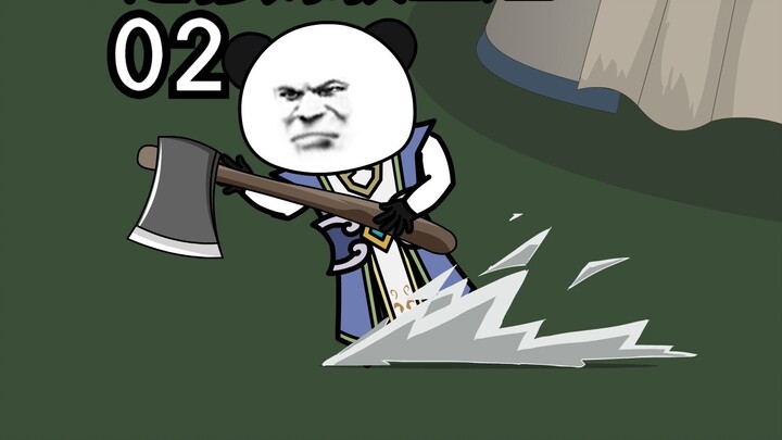The little mouse fought hard against the monks from the Southern Kingdom, but was chased and fled to