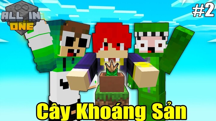 Minecraft OneBlock Siêu Cấp #2 Noob Team Và Chậu Cây Khoáng Sản Siêu Vip