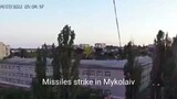 Missiles strike in Mykolaiv News