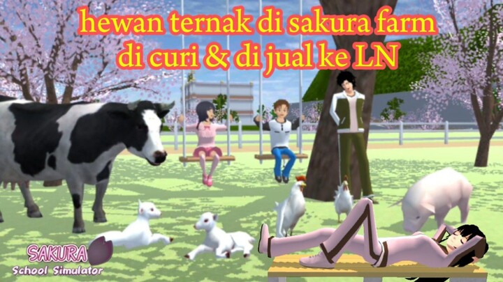 hewan ternak di selundupkan ke LN || sakura school simulator