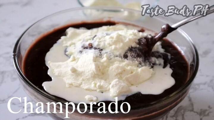 CHAMPORADO with GATA _ Pinoy Recipe |  Taste Buds PH