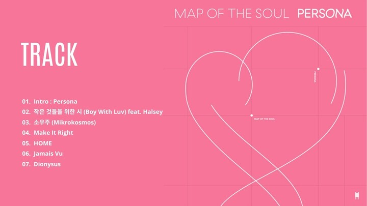 [FULL ALBUM] BTS (방탄소년단) - Map of the Soul : Persona