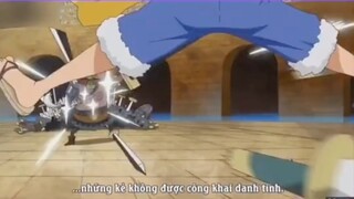 Thánh né dao Luffy