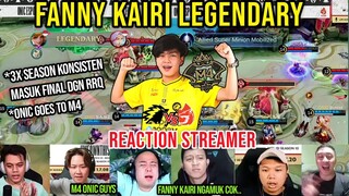 ONIC MASUK GRANDFINAL! GO TO M4! REACTION STREAMER ONIC VS AURA MPL SEASON 10