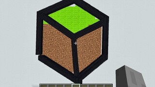 I drew minecraft in minecraft