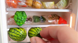 Could this be the world's smallest refrigerator? Storage mini toy refrigerator