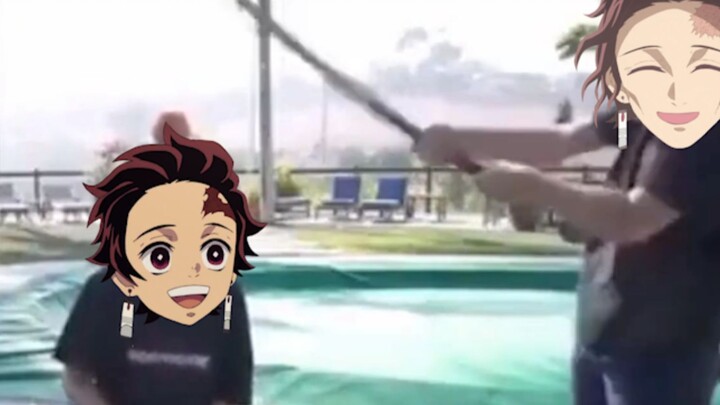 [Blade of Sand Sculpture] Tanjirou: You now know why my head is so hard! ! !