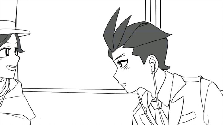 [Chữ viết tay Ace Attorney 5] Đảo ngược trò chơi nhắn tin bằng tai nghe