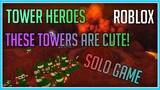 You Should Play This New Tower Defense Game! | TOWER HEROES | ROBLOX