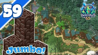 Immocraft S5 - Ancient Debris Jumbo dan Desa Tristmoth Kingdom #59 [ Minecraft Survival Indonesia ]