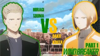 Wind Breaker Episode 6 Part 1 | Duel antara Hiiragi Vs Sako