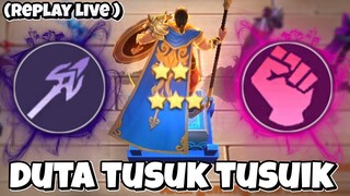 EKSPERIMEN MINSITTHAR WRESTLER PANGGUNG!! TUSUK-TUSUK STUN!! MAGIC CHESS MOBILE LEGENDS