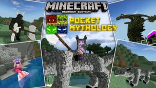 Minecraft มือถือ _ แจก+รีวิว Addon Pocket Mythology V.2 สัตว์นิยายในตำนาน!_HD_60