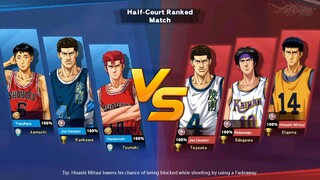 Combo Ryounan + Kainan + Shohoku || Slamdunk Mobile Game|| Gameplay