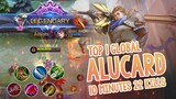 10 Minutes 22 kills! Top 1 Global Alucard ~ Mobile Legends