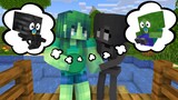 Monster School : Wither Girl Homeless Life - Funny Minecraft Animation